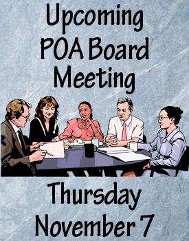 Upcoming Board Meeting